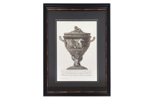 CLASSICAL URN PRINTS, a set of two, framed, 64cm x 74cm approx. (2) - Image 1 of 4