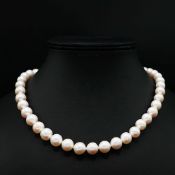 A FRESHWATER PEARL NECKLACE.