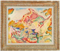 OTHON FRIESZ. PAYSAGE A LA CIOTAT - PROVENCE.