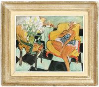HENRI MATISSE. JEUNE FEMME. (d)