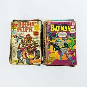 A COLLECTION OF SILVER & BRONZE AGE COMICS (QTY).