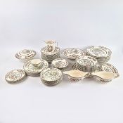 AN ALFRED MEAKIN PART DINNER SERVICE.