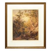 19TH CENTURY BRITISH WATERCOLOURS (3).