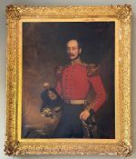 19TH CENTURY BRITISH SCHOOL. PORTRAIT OF COLONEL ALFRED ROBERT MARGARY.