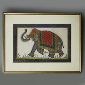 MUGHAL SCHOOL. ELEPHANT.