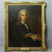 18TH CENTURY SCHOOL. PORTRAIT OF LOUIS DANIEL RAGUENEAU (1708-1768).