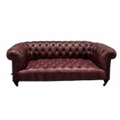 VICTORIAN CHESTERFIELD SOFA.