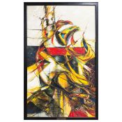 DIAMANTIS STAGIDIS (GREEK B. 1959). BACCHANALIAN FEAST II. (d)