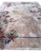 ART DECO CHINESE CARPET.