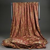 CURTAIN, THREE PAIRS (6).