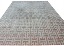 CONTEMPORARY ART DECO DESIGN CARPET.