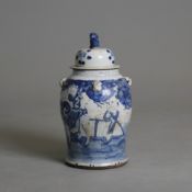 SELECTED BY PAOLO MOSCHINO JAR WITH COVER.