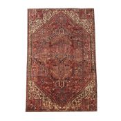 PERSIAN HERIZ CARPET.