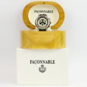 FACONNABLE 'FACOMARINE' DIAMOND SET WRISTWATCH.