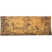 HUNTING DESIGN TAPESTRY.