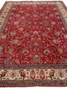 PERSIAN TABRIZ SHAH ABBAS DESIGN CARPET.