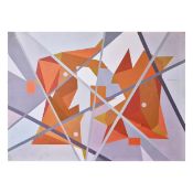 EDWIN AYRES (20TH CENTURY). ABSTRACT.