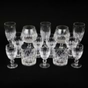WATERFORD COLLEEN GLASSWARE (QTY).
