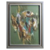 GOPAL ADIVREKAR (INDIAN 1938-2008). ABSTRACT.