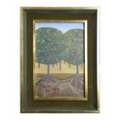 COQUE MARTINEZ (SPANISH 1926-2009). NUDE WITH GUITAR.