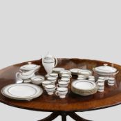 A WEDGWOOD COLONNADE PART TEA AND COFFEE SERVICE.