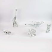 DAUM CRYSTAL GLASSWARE, A COLLECTION OF ITEMS.