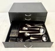 VERSAILLE 87 PIECE CUTLERY CANTEEN.