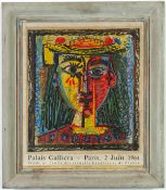 PABLO PICASSO. EXPO64 – PALAIS GALLERIA. (d)