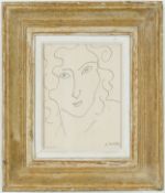 HENRI MATISSE. RARE PORTRAIT OF A WOMAN.