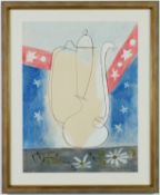 PABLO PICASSO. NATURE MORTE. (d)