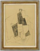 PABLO PICASSO. RARE NATURE MORTE A LA COUPE. (d)