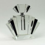ART DECO STYLE SCENT BOTTLE.