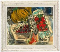 RAOUL DUFY. STILL LIFE WITH CHERRIES.