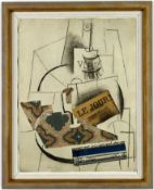 PABLO PICASSO. RARE PAPIERS COLLES. (d)