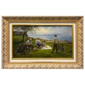 ATYANA YENIKEYEVA (RUSSIAN B.1968). THE PICNIC.