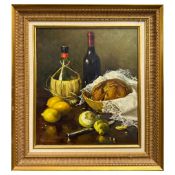 YEVGENY BALAKSHIN (RUSSIAN B. 1961). WINE BOTTLES.