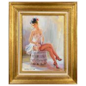 KONSTANTIN RAZUMOV (RUSSIAN B. 1974). LACE STOCKINGS.