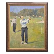 ANATOLI DEMENKO (UKRAINIAN). SUNDAY GOLF 2000s.