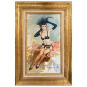 KONSTANTIN RAZUMOV (RUSSIAN B. 1974). IN THE DRESSING ROOM.