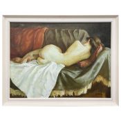 ALEXANDR SHEVCHUK (UKRAINIAN, 21ST CENTURY). THE ARTIST'S MODEL.