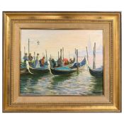 ISAYEV YURI (20TH CENTURY RUSSIAN). GONDALAS.