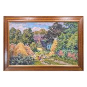 YULIYA PIVEN (UKRAINIAN). THE VILLAGE DAY.