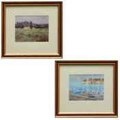 ALEXEI MIKHAYLOV (UKRAINIAN). TWO LANDSCAPE.