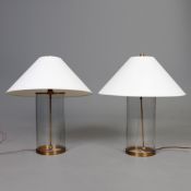 RALPH LAUREN HOME MODERN TABLE LAMPS, A PAIR.