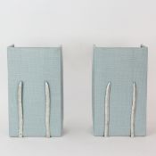 PORTA ROMANA COCTEAU WALL LIGHTS, A PAIR.