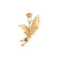 Cairncross of Perth: A Scottish freshwater pearl 'Thistle' brooch