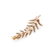 Cairncross of Perth: A Scottish freshwater pearl 'Fern' brooch