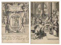 Zacharius Dolendo/Jacques de Gheyn II after Karel van Mander I The Passion (H.9-22), a set of