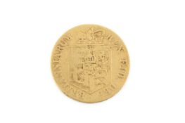A George III half sovereign, dated 181?