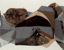 Alan Reynolds (1926-2014) for Edinburgh Weavers Weald, 1959 screenprinted cotton weave textile 44